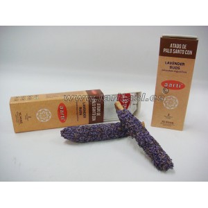 Sahumerio Aarti  Palo Santo con Lavanda 9cm